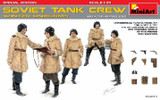 MIN35244 1/35 Miniart Soviet Tank Crew(Winter Uniforms)Special Edition  MMD Squadron