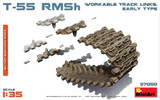 MIN37050 1/35 Miniart T-55 RMSh Workable Track Links. Early Type  MMD Squadron