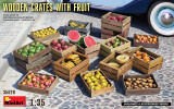 MIN35628 1/35 Miniart Wooden Crates with Fruit  MMD Squadron