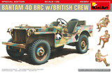 MIN35324 1/35 Miniart Bantam 40 BRC w/British Crew. Special Edition  MMD Squadron