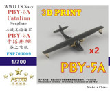 FSP700009 1/700 Five Star WWII US Navy PBY-5A Catalina Seaplane (2set)(3D Printing) Model Kit  MMD Squadron FSP700009 1/700 Five Star WWII US Navy PBY-5A Catalina Seaplane (2set)(3D Printing) Model Kit  MMD Squadron