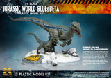 XPL-411-200143TP 1/35 X-Plus Jurassic World Velociraptor Blue & Beta Plastic Model Kit - PREORDER  MMD Squadron