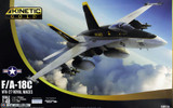 KIN48114 1/48 Kinetic F/A-18C Hornet VFA-27 Royal Maces Plastic Model Kit  MMD Squadron