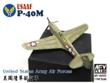 AFVAR144S03 1/144 AFV Club USAAF P40-M Army Air  MMD Squadron