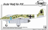 CMK-129-PLT224 1/48 Planet Models Focke Wulf P.II 1/48  MMD Squadron