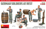 MIN35378 1/35 Miniart GERMAN SOLDIERS AT REST. SPECIAL EDITION  MMD Squadron