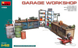 MIN49011 1/48 Miniart Garage Workshop  MMD Squadron