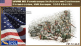 GEK-35GM0043 1/35 Gecko Models US Paratroops In Action w/M53. (Set 3)  MMD Squadron