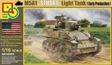 MC16007 1/16 Classy Hobby M5A1 Stuart (Early Production)  MMD Squadron