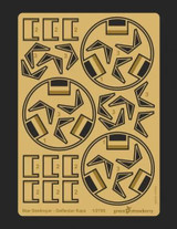 GSB05518 1/2700 Green Strawberry Star Destroyer - Deflector flaps  MMD Squadron