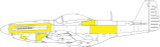 EDUCX665 1/72 Eduard Paint Mask for EDUARD P-51D surface panels  CX665 MMD Squadron