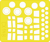 EDUCX148 1/72 Eduard Paint Mask for ITALERI C-130H/J CX148 MMD Squadron