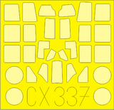 EDUCX337 1/72 Eduard Paint Mask for TAMIYA A6M2b CX337 MMD Squadron