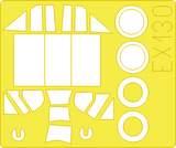 EDUEX130 1/48 Eduard Paint Mask for TAMIYA Bf 109E-4/7 EX130 MMD Squadron