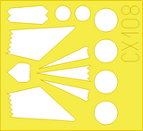 EDUCX108 1/72 Eduard Paint Mask for HASEGAWA F-117 CX108 MMD Squadron