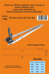 CMK-129-P48013 1/48 CMK US Navy Aircraft Tow Bar  MMD Squadron