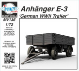 CMK-129-MV136 1/72 Planet Models Anhnger E-3 German WWII Trailer  MMD Squadron