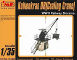 CMK-129-RA033 1/35 Planet Models Kohlekran DR(Coaling Crane) WW II Railway Di  MMD Squadron