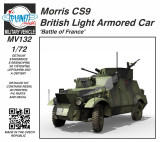CMK-129-MV132 1/72 Planet Models Morris CS9 British Light Armored Car Battle of France1/72  MMD Squadron