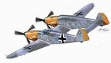 CMK-129-PLT086 1/48 Planet Models Messerschmitt Bf 109 Z  MMD Squadron