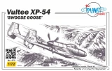 CMK-129-PLT072 1/72 Planet Models Vultee XP-54 SWOOSE GOOSE  MMD Squadron