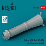 RES-RSU48-0268 1/48 Reskit Sabre exhaust nozzle for Airfix kit (3D Printed) (1/48)  MMD Squadron