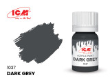 ICM1037 ICM Acrylic Paint - Dark Grey 12ml Bottle 1037 MMD Squadron