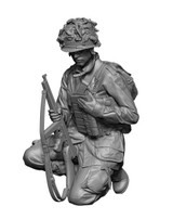 H3M48112 1/48 H3 Models WW2 US Para in france2 3D Printed Figure  MMD Squadron