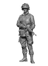 H3M35074 1/35 H3 Models WW2 US Para Rifleman3Carentan 3D Printed Figure  MMD Squadron
