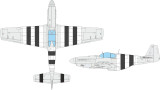 EDUEX1119 1/48 Eduard P-51B/C D-day stripes MASK for EDUARD kit  MMD Squadron EDUEX1119 1/48 Eduard P-51B/C D-day stripes MASK for EDUARD kit  MMD Squadron