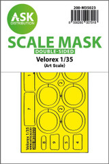 ASKM35023 1/35 Artscale  Velorex double-sided express fit mask for Art Scale Kit  MMD Squadron ASKM35023 1/35 Artscale  Velorex double-sided express fit mask for Art Scale Kit  MMD Squadron