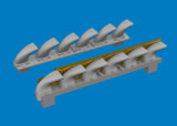EDU672406 1/72 Eduard Bf 109G-6 exhaust stacks PRINT Brassin for TAMIYA kit  MMD Squadron EDU672406 1/72 Eduard Bf 109G-6 exhaust stacks PRINT Brassin for TAMIYA kit  MMD Squadron