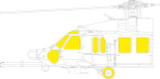 EDUEX1107 1/48 Eduard MH-60L TFace MASK for ICM kit  MMD Squadron EDUEX1107 1/48 Eduard MH-60L TFace MASK for ICM kit  MMD Squadron
