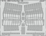 EDU481162 1/48 Eduard A6M2-K landing flaps Photo etched set for EDUARD kit  MMD Squadron EDU481162 1/48 Eduard A6M2-K landing flaps Photo etched set for EDUARD kit  MMD Squadron