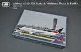 AMP144009 1/144 AMP Airbus A310-300 Pratt & Whitney Delta Air Lines & FedEx  MMD Squadron