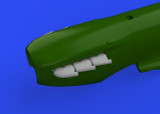 EDU648667 1/48 Eduard Spitfire Mk V Three-Stacks Exhausts Rounded for EDU (Resin)  MMD Squadron