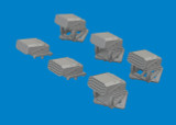 EDU6481119 1/48 Eduard UH-60 flare dispensers 3D  MMD Squadron EDU6481119 1/48 Eduard UH-60 flare dispensers 3D  MMD Squadron