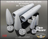 FLN-32-2062 1/32 Flying Leathernecks AV-8B Harrier Corrected Fuel Tanks  MMD Squadron FLN-32-2062 1/32 Flying Leathernecks AV-8B Harrier Corrected Fuel Tanks  MMD Squadron
