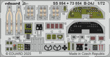EDUSS854 1/72 Eduard B-24J Set SS854  MMD Squadron EDUSS854 1/72 Eduard B-24J Set SS854  MMD Squadron