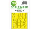 ASKM35024 1/35 Art Scale  Messerschmitt Bf 109G-10 one-sided painting mask for Border Model  MMD Squadron ASKM35024 1/35 Art Scale  Messerschmitt Bf 109G-10 one-sided painting mask for Border Model  MMD Squadron