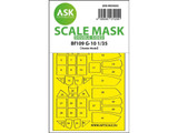 ASKM35025 1/35 Art Scale  Messerschmitt Bf 109G-10 double-sided painting mask for Border Model  MMD Squadron ASKM35025 1/35 Art Scale  Messerschmitt Bf 109G-10 double-sided painting mask for Border Model  MMD Squadron