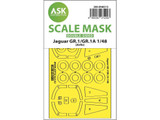 ASKM48313 1/48 Art Scale  Jaguar GR.1/GR.1A double-sided express fit mask for Airfix  MMD Squadron ASKM48313 1/48 Art Scale  Jaguar GR.1/GR.1A double-sided express fit mask for Airfix  MMD Squadron