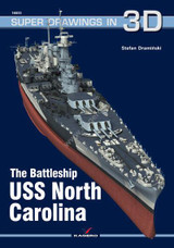 KGP16033 Kagero Publishing The Battleship USS North Carolina  MMD Squadron