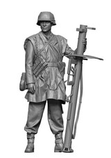 H3M16136 1/16 H3 Models WW2 Waffen ss panzerschreck gunner  MMD Squadron H3M16136 1/16 H3 Models WW2 Waffen ss panzerschreck gunner  MMD Squadron