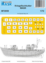CMK-100-M72059 1/72 Special Hobby Kriegsfischkutter MASK  100-M72059 MMD Squadron CMK-100-M72059 1/72 Special Hobby Kriegsfischkutter MASK  100-M72059 MMD Squadron