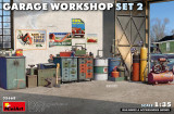 MIN35668 1/35 Miniart Garage Workshop Set #2  35668 MMD Squadron