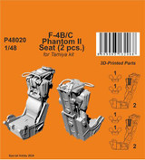 CMK-129-P48020 1/48 CMK F-4B Phantom Seat (2 pcs.) for Tamiya kit  129-P48020 MMD Squadron