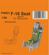 CMK-129-P48021 1/48 CMK F-16 Seat (Aces II) / for Tamiya kits  129-P48021 MMD Squadron