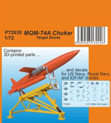 CMK-129-P72035 1/72 CMK MQM-74A Chukar Target Drone  129-P72035 MMD Squadron