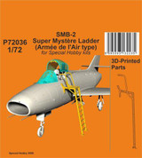 CMK-129-P72036 1/72 CMK SMB-2 Super Mystere Ladder (Arm e de l'Air type) / for CMK kits  129-P72036 MMD Squadron